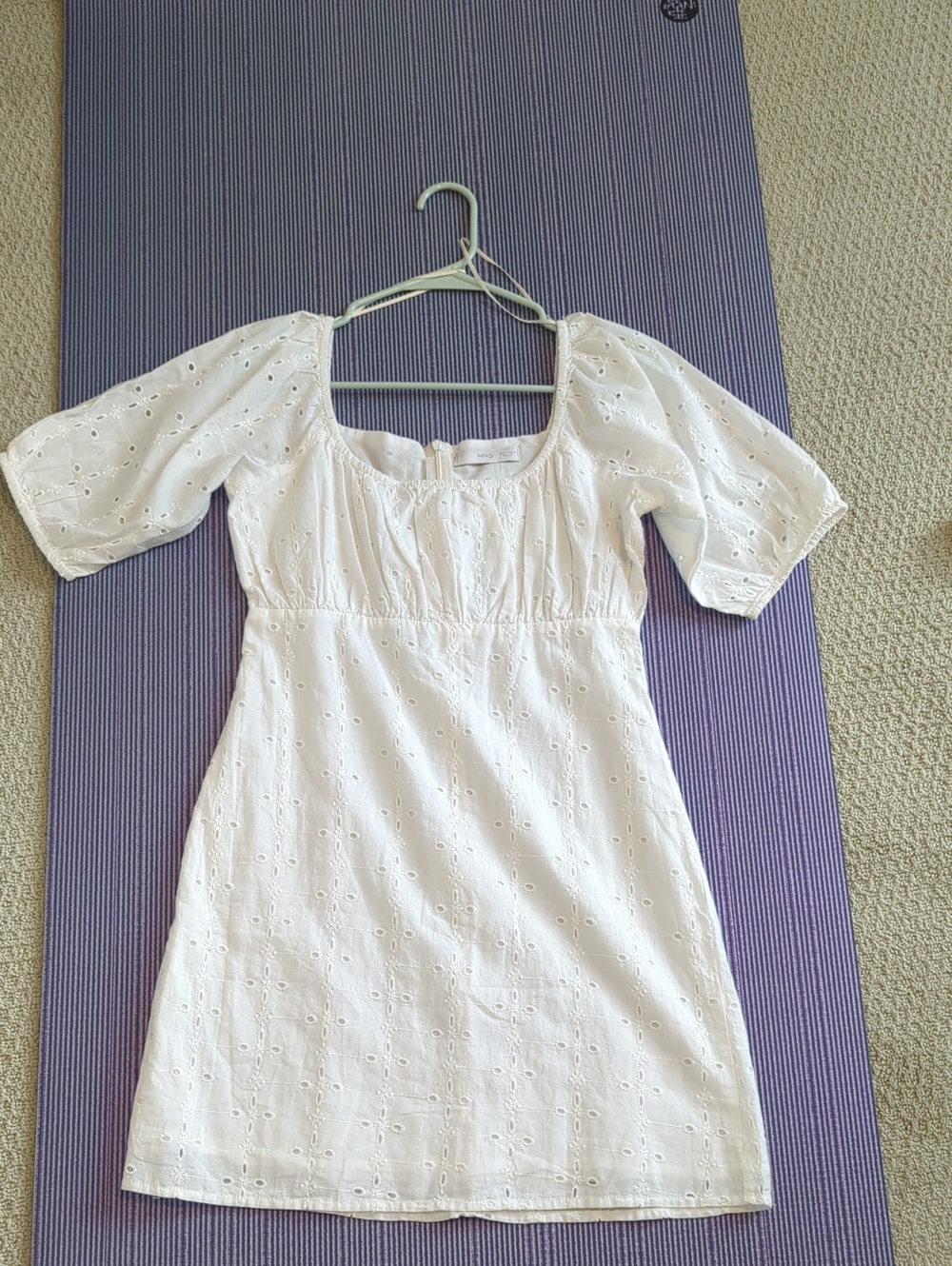 Mango Embroidery Dress